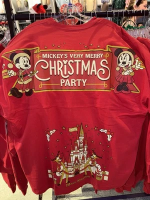 2025 Disney Mickeys Very Merry Christmas Party Spirit Jersey Adult Medium BNWT - Image 1 of 3