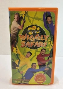 The Wiggles - Wiggly Safari (VHS, 2002) NO VHS Just Case - Imagen 1 de 7