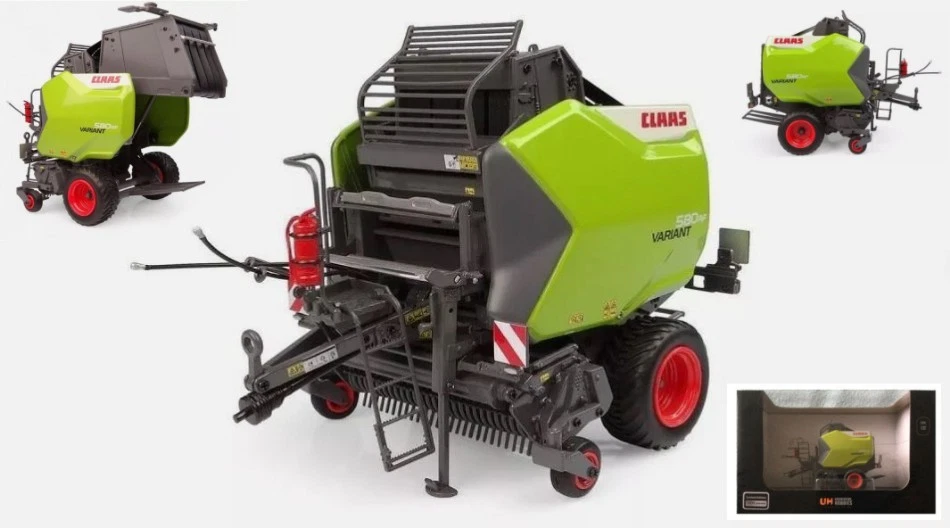 Claas Variant 580Rf Round Baler 1:32 Model 6690 UNIVERSAL HOBBIES - Image 1 of 1