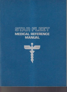 Manuale di riferimento medico Star Trek Flotta Stellare vintage tascabile - Foto 1 di 2