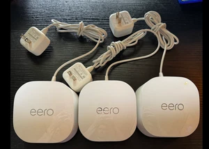 Eero 6+ Plus R010001 Dual Band Mesh Wi-Fi 6 Router - White (3 pack) - Afbeelding 1 van 3
