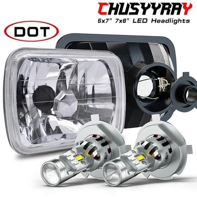 Faro para Ford Bronco 1978-1986 5x7 7X6 H6014/H6052 blanco haz alto/bajo Foto 1 de 4