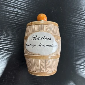 Vintage Baxters Marmelade Pot Produced by Govancroft GLASGOW (Mid 20thC) - Picture 1 of 6
