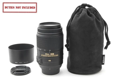[Top MINT] Nikon AF-S DX Nikkor 55-300mm f4.5-5.6 G ED VR Zoom Lens From JAPAN - Image 1 of 4