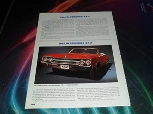Original 1964 1965 1966 Oldsmobile 442 4-4-2 1967 Cutlass Supreme 442 Aufschrift - Bild 1 von 3