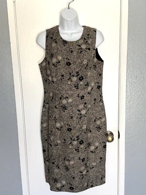 Liz Claiborne Dresses Floral Sleeveless Sheath Pencil Dress Size 12 - Image 1 of 4