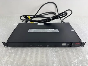 APC AP7750A Rack Mount Automatic Transfer Switch 120V 12A - Photo 1/9