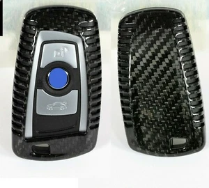 Echt Carbon Schlüssel Cover Hülle Etui passend BMW M2 M3 M4 X1 X3 X4 X5 X6 M140i - Picture 1 of 10