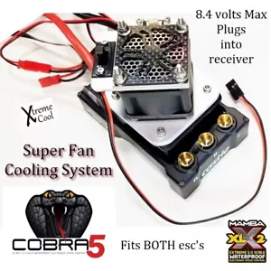 RCP Xtreme Cool Castle Creations COBRA 5 -  XLX2 High Speed Cooling Fan System - Picture 1 of 21