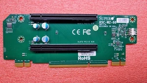 Supermicro RSC-W2-66 Rev. 1.01 Risercard PCI-E - 2x PCI-E x16 - Zdjęcie 1 z 4
