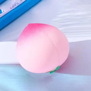 Cute Peach Fruit Peach Squeeze Toy Stress RelieverFun Decompression Gift 1x - Picture 1 of 10