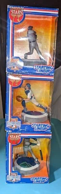 Lote de 3 figuras de estrellas de estadio de alineación inicial 1996 Ripken Jr, Piazza and Belle Foto 1 de 4