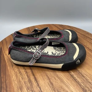Keen Coronado Shoes Womens Size 6.5 Vulcanized Flat Canvas Mary Janes MJ Sneaker - Picture 1 of 8