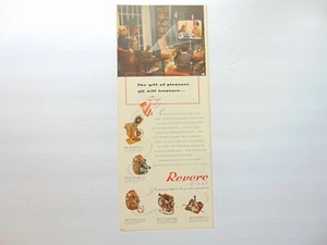 Pubblicità stampa artistica vintage REVERE OTTO Home Movie Camera 1947 - Foto 1 di 1