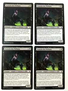 Mtg Magic Playset 4x Assassin of Nirkana Battle of Zendikar Nm Vf - Picture 1 of 2