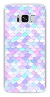 Coque en silicone imprimée compatible Samsung Galaxy S8 Sirène - Photo 1/3