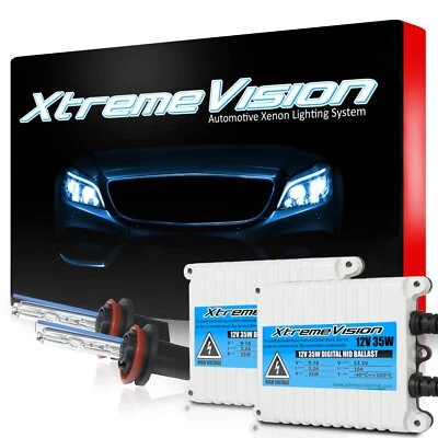 XtremeVision 35W AC HID Kit Xenon Headlight H11 43K 10K 12K 15K 30K 3K 5K 6K 8K - Image 1 of 4