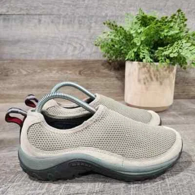 Tenis informales Merrell Jungle Moc Ventilator para mujer gris malla sin cordones talla 7,5 Foto 1 de 4