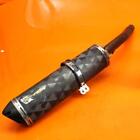 2001 2002 SUZUKI GSXR 1000 CARBON FIBER TWO BROTHERS EXHAUST PIPE MUFFLER CAN