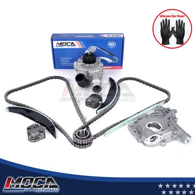 Timing Chain Kit Oil Water Pump for Ford Fusion Mazda 6 Mercury Lincoln 3.0L - Image 1 of 4