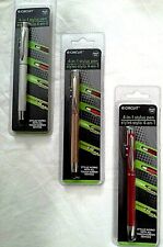 4-in-1 Ink Pen, Stylus, Flashlight, Laser Colors Red Silver Gold CHOICE - 3 NEW!