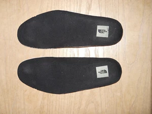 The North Face Insoles, women's size 6-7, black top. white synthetic base - Picture 1 of 3