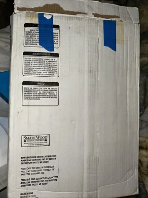 American Standard 5311.020 Laurel Elongated Closed Front Toilet Seat in White  - Image 1 of 3