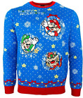 Christmas Jumper Nintendo Super Mario - UK XS / US 2XS New Official Numskull