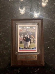 Brian Urlacher Plaque - Chicago Bears Football NFC, Topps - Picture 1 of 3