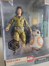 STAR WARS THE LAST JEDI ELITE SERIES 6  ROSE & BB-8 DIECAST FIGURE DISNEY NEW 37