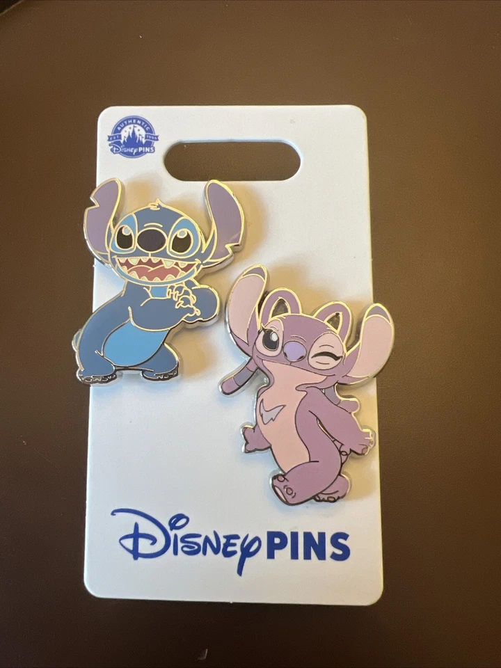 Disney Stitch Angel Pin Set  - Image 1 of 1