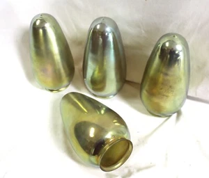 Art Glass Shades ,Gold Iridescent ,Tiffany style Syalactite 4 - Picture 1 of 7