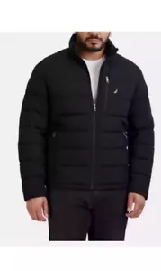 NWT Nautica Men’s Quilted Puffer Jacket- M - Picture 1 of 5