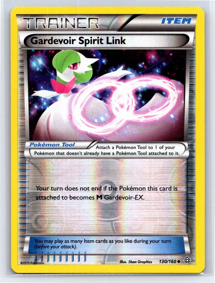 2015 Pokemon TCG - XY Primal Clash - Gardevoir Spirit Link Reverse Holo  - Image 1 of 2