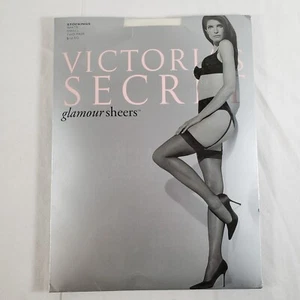 Victoria's Secret Glamour transparente Strümpfe weiß Small 2 Paar - Bild 1 von 4