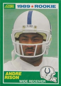 ANDRE RISON - 1989 Score "Rookie" - #272 - Colts - Comb. Shipping - #4 - Picture 1 of 1
