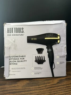 Hot Tools Pro Ionic Turbo Ceramic Hair Dryer Model HTDR5580 - Image 1 of 2