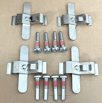 for Audi RS6 RS7 S6  S8 Carbon Ceramic Brake Pad Fitting Kit Caliper screw Front - Image 1 of 2