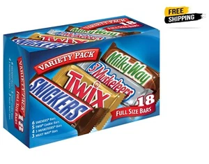 Snickers, Twix, Milky Way & More Assorted Milk Chocolate Candy Bars - Picture 1 of 4
