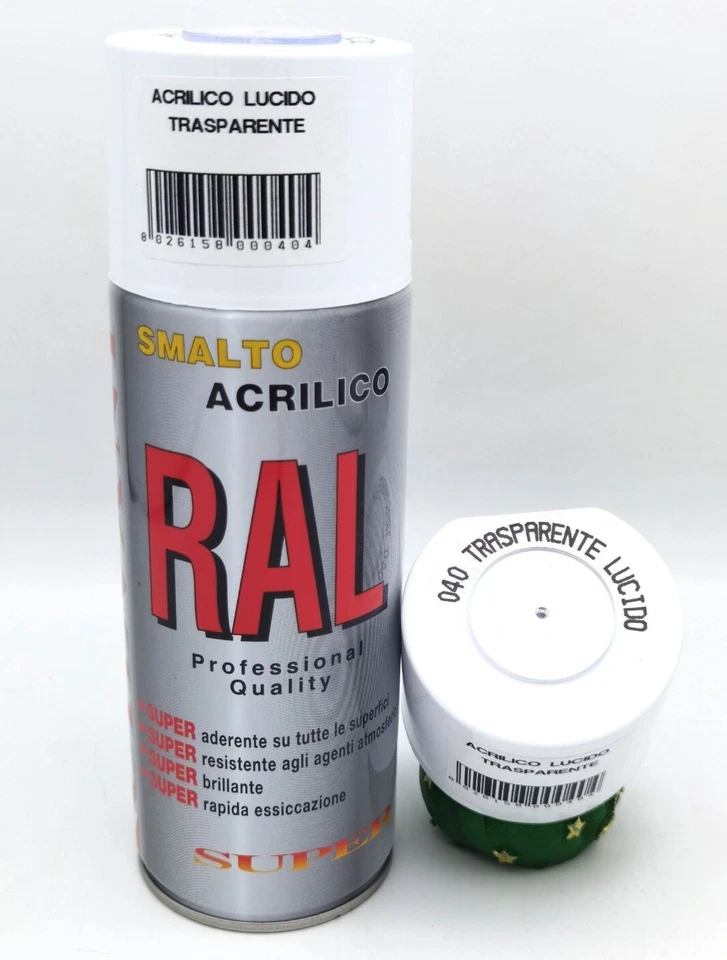 BOMBOLETTA SPRAY Vernice Trasparente Lucido