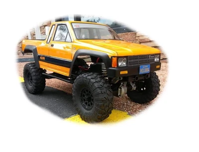 1:10 RC Clear Body Shell – Toyota Hilux SR5 for Crawler TRX4 Axial 313mm - Image 1 of 4