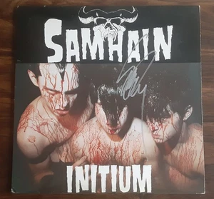 SAMHAIN Initium LP Plan 9 AUTOGRAPHED SIGNED M3 Variant Misfits Danzig  - Picture 1 of 21