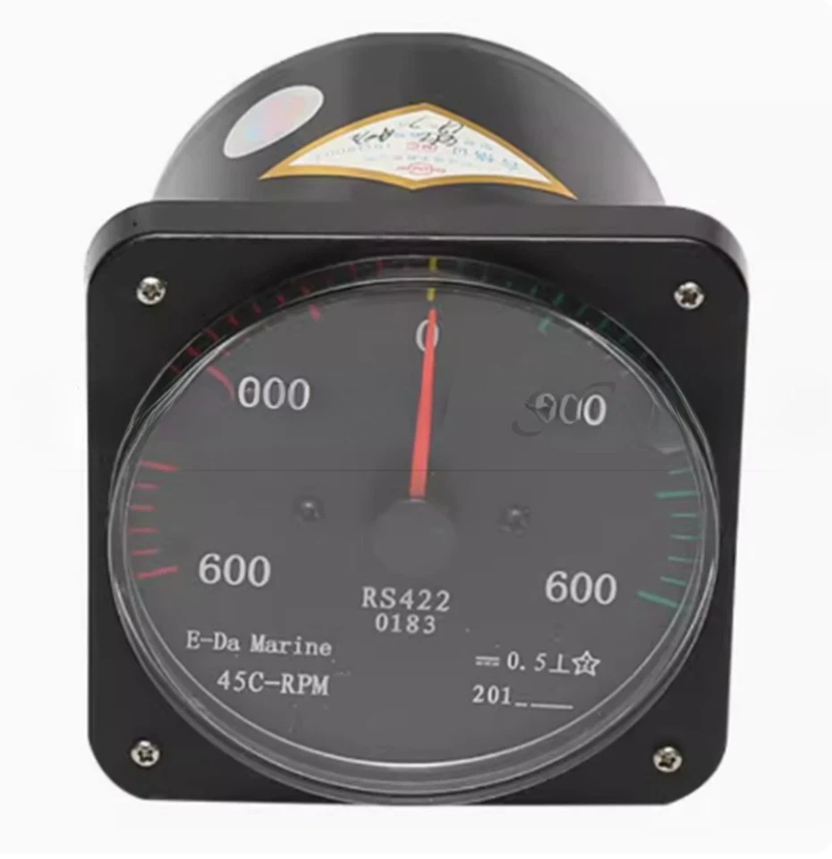 1PC Marine 45C-RPM Tail Shaft Tachometer 600 RPM - Image 1 of 1