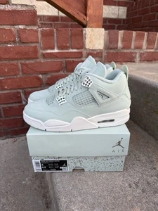 women’s jordan 4 retro seafoam sail HV0824-003 brand new in box size 8w - Picture 1 of 9