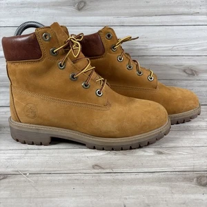 TIMBERLAND Schnürstiefel braun Leder Jungen UK 5,5 - Bild 1 von 12