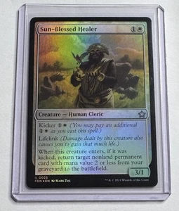 Sun-Blessed Healer Foundations Foil MTG NM/M - Bild 1 von 2