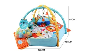 Foldable Baby Activity Gym Play Mat 30 Balls Tummy Time & Kick Play Centre - Picture 1 of 13
