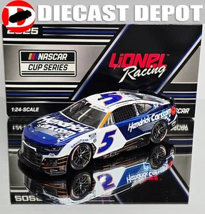KYLE LARSON 2025 H1100 HENDRICKCARS.COM 1/24 ARC DIECAST COLOR CHROME - Picture 1 of 12