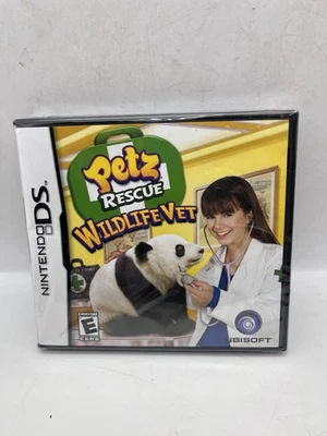 Nintendo DS Game - Petz Rescue Wildlife Vet - Ubisoft 2008 - NEW/sealed - Image 1 of 4