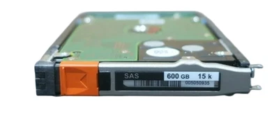 EMC 600GB 15K SAS 2.5" 6GB Hard Drive 005050935 V4-2S15-600 V6-2S15-600 VNX5300 - Image 1 of 3